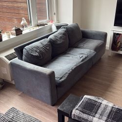 Couch FREE Navy Blue 76” Wide