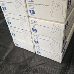 10 Boxes of 100 Count Small Size Latex Gloves Mechanics Commercial Safety