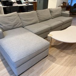 Arhaus Kimpton Sectional with chaise