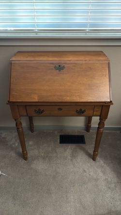Old secretary desk by Sprague & Carleton