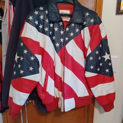 Patriotic Leather, Bomber Jacket