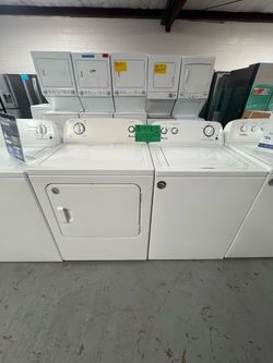 Amana washer and dryer set