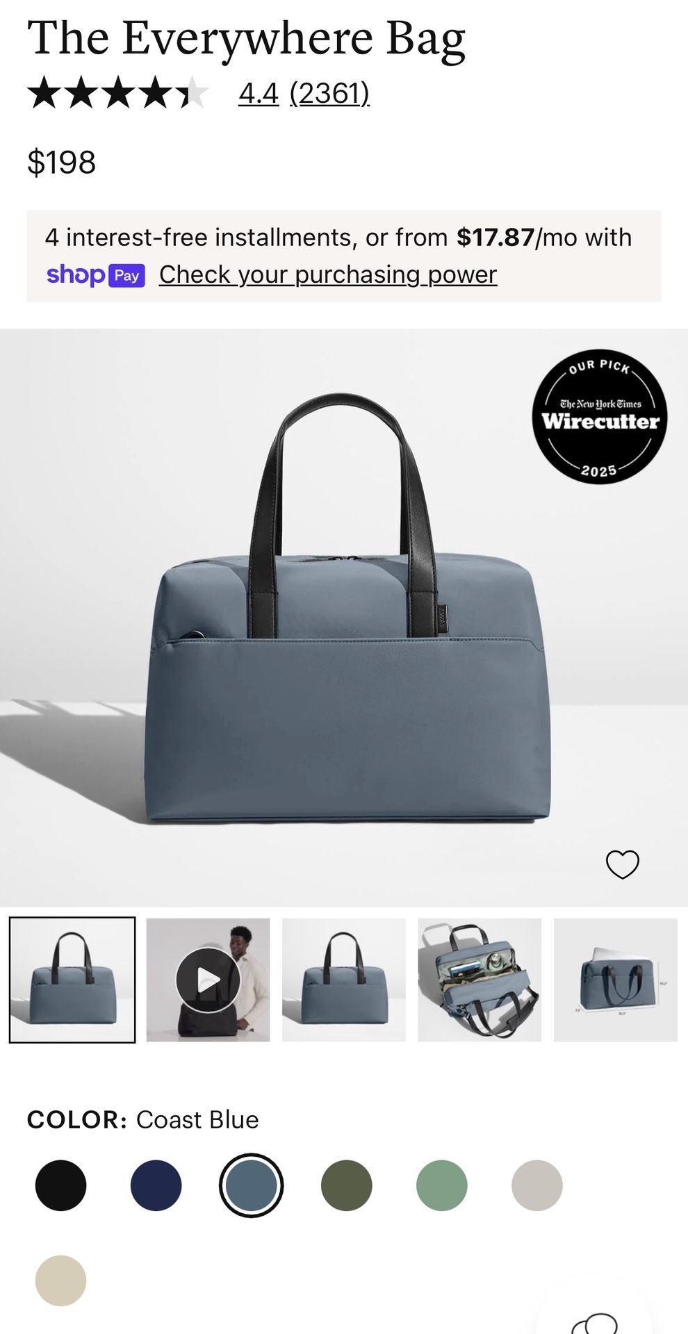 Away The Everywhere Bag