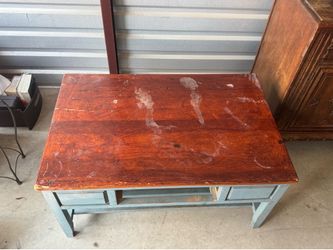 Oak coffee table