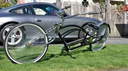 26 inch stretched limo lowrider cruiser bike