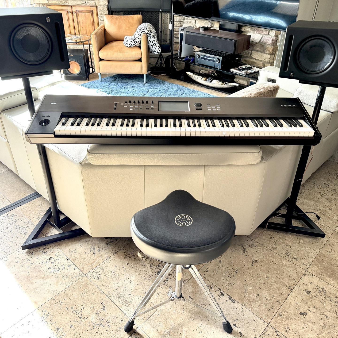 Korg Nautilus 88 Key Weighted Piano / Workstation 