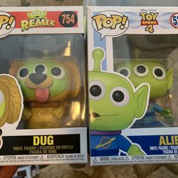 Funko Pop Remix 754 & Alien 525