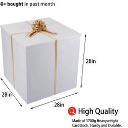 BIG White Cardboard Box