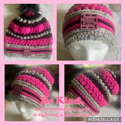 In October We Wear Pink Blizzard Beanie