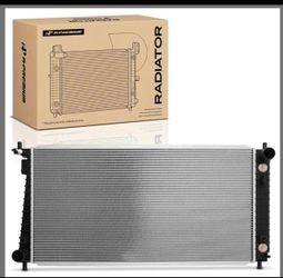 Engine Coolant Radiator With Transmission Oil Cooler Compatible With Ford F150 99-03, F250 F350