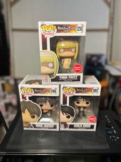 Funko Pop Attack on Titan Bundle #1