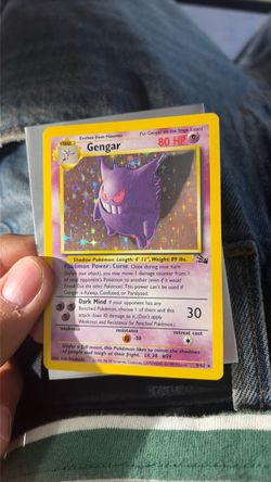 Gengar Fossil  Holo Rare Unlimited