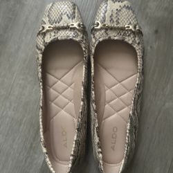 Aldo Snake Print Flats