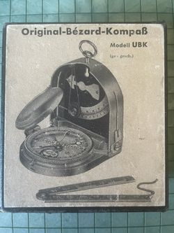 Vintage Original-Bezard-Kompass; Antique German Compass