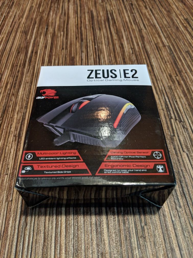 IBuyPower Zeus E2 3200 DPI Gaming Mouse (Brand New)