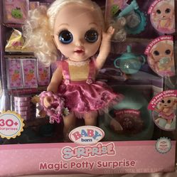 New In Box Baby Bjorne Magic Potty Surprise 