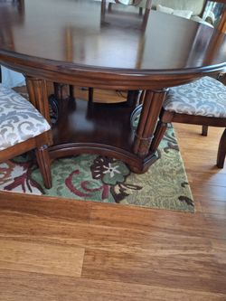 54" table and 4 chairs