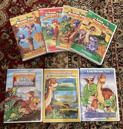 The Land Before Time DVDs