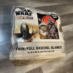 Baby Yoda Twin Blanket 60in x80in