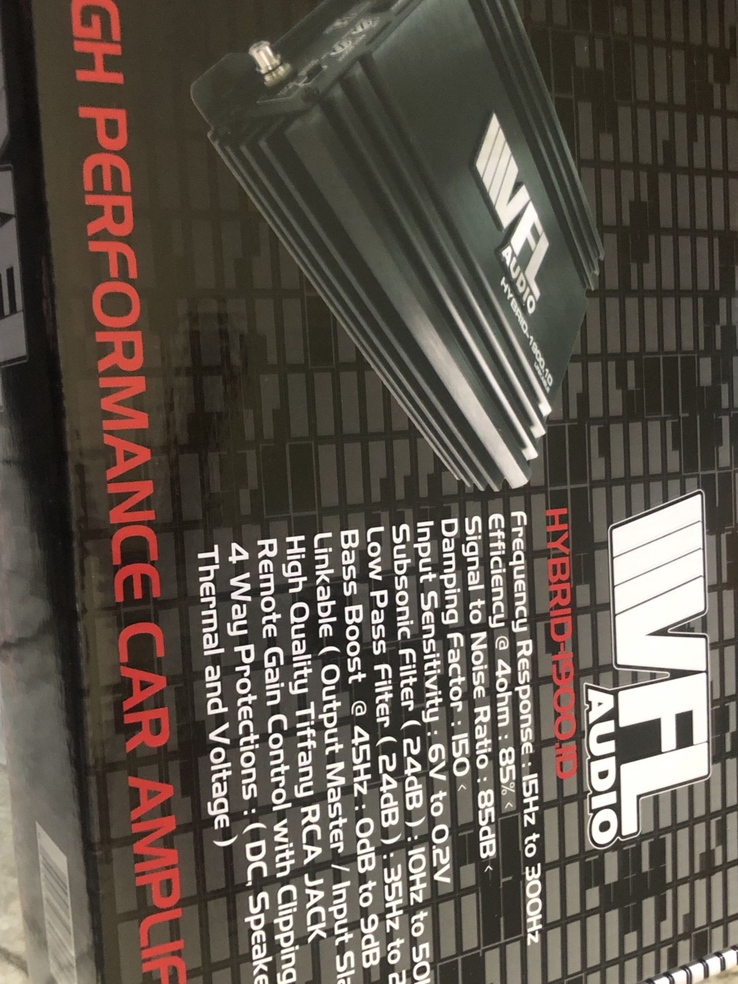 Vfl 1900 Mono Block New