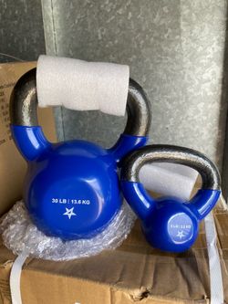 Kettlebell 30 and 5 lbs
