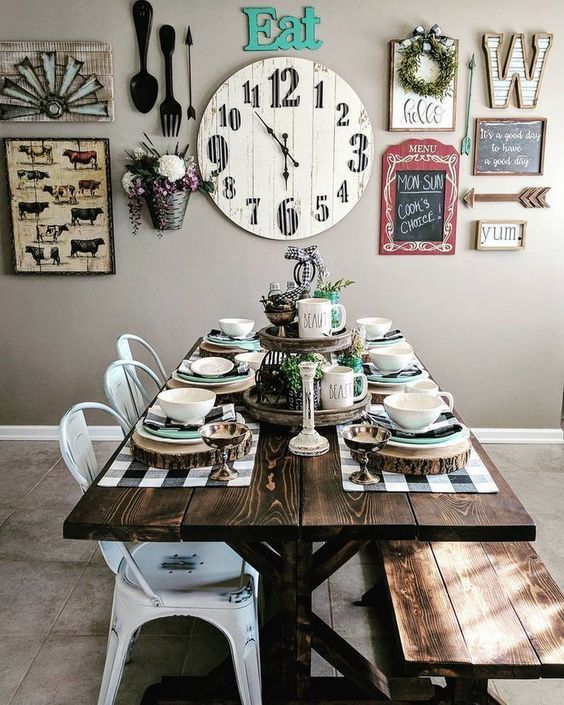 Custom Designed Farmhouse Dining Tables.
