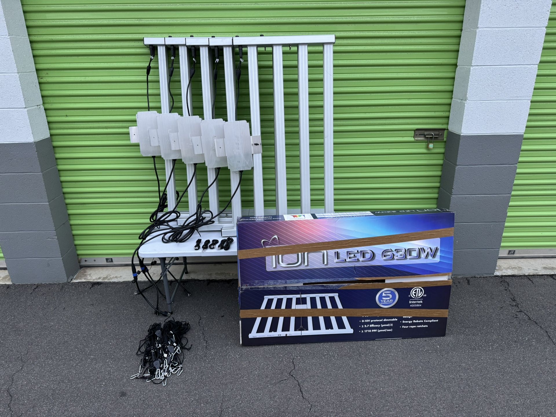 IONLED COMM630 – 630W Full Spectrum LED Grow Lights (6 Units Available)