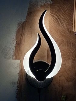 Set of Modern LED Flame Wall Sconce