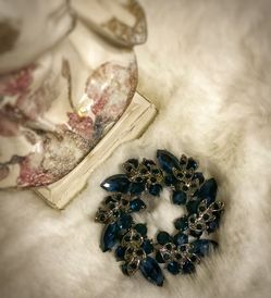 Something Borrowed Something Blue Brooch