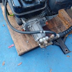 Pressure Washer With 55 Gallon Drum