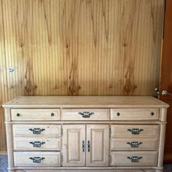 Solid Wood 70” Dresser 