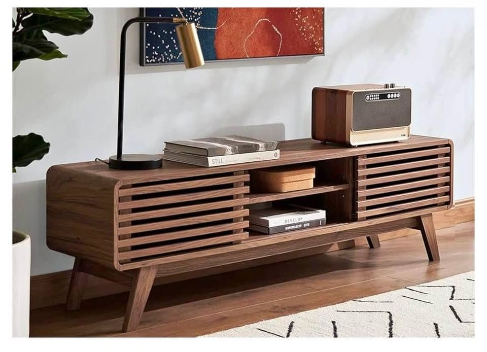Walnut TV Stand 