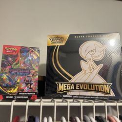 Evolutions etb and flaming booster bundle