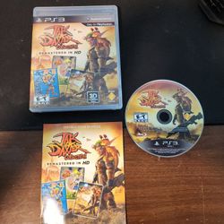 Jak and Daxter Collection PlayStation 3 PS3 Complete CIB HD Remaster