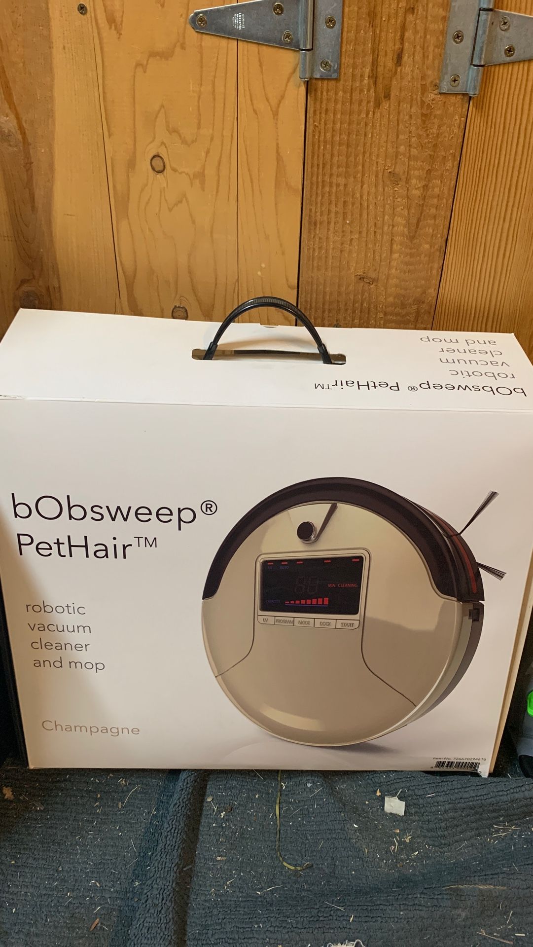 Bob sweep pet hair robotic vacuum