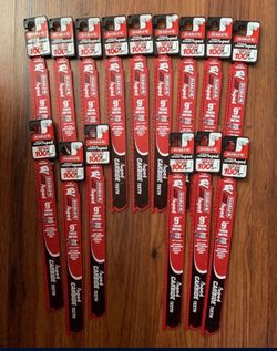 DIABLO 9 in. 8 TPI Steel Demon AMPED Carbide Reciprocating Saw Blade for Thick Metal Cutting 15 Piezas $150 Firme