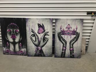 Canvas wall art