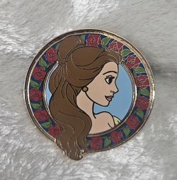 DISNEY AUCTIONS   Exclusive  Limited Edition   Princess Profile Pin   - Belle