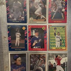 MLB Baseball Cards RARE Roger Clemens, Bobby Bonilla, Derek Jeter, Bo Jackson ETC