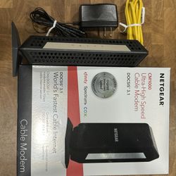 Netgear CM1000 Ultra-High Speed Cable Modem