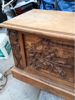 1960s wooden box