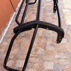 2005-2015 Toyota Tacoma Truck Bumper Brush Grille Guard Push Bar | Black 