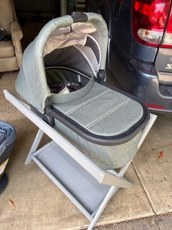 Uppababy Bassinet, Stand, & Car Seat
