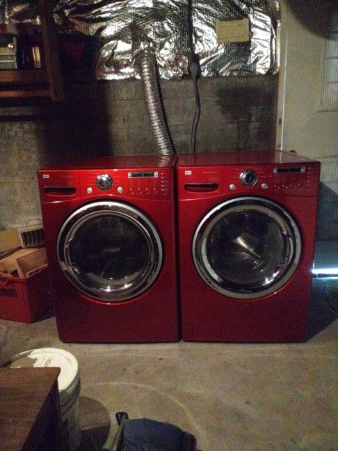 WORKING LG SteamWasher FRONT LOADING ELECTRIC WASHER & DRYER SET