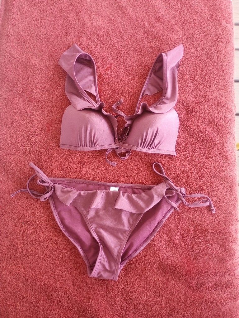 No boundaries purple bikini set size M(7-9)