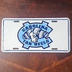 UNC License Plate
