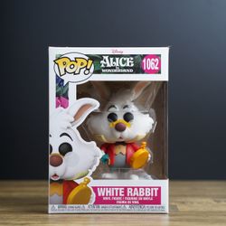 White Rabbit #1062 Disney Alice In Wonderland Funko Pop