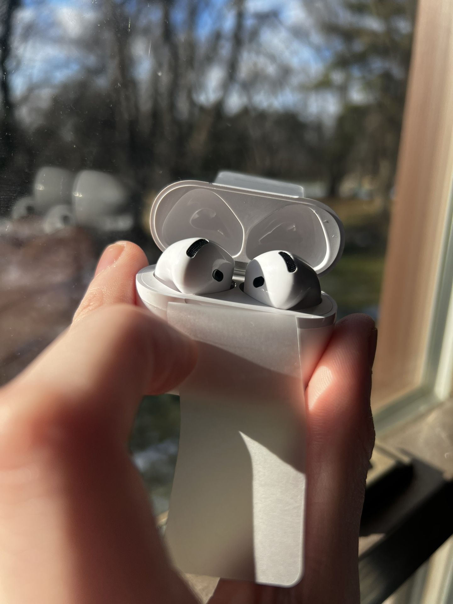 Air Pods 4 Gen active noise, cancellation