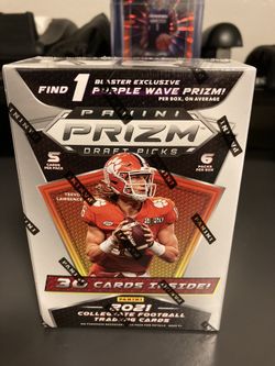 2021 Panini Prizm NFL Draft Picks Blaster Box