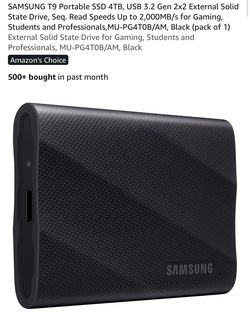 Samsung t9 SSD